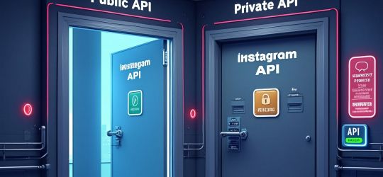 Instagram's public and private APIs: what's the difference?
