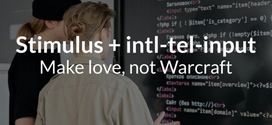 How do I use Stimulus with iintl-tel-input?