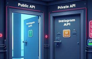 Instagram's public and private APIs: what's the difference?