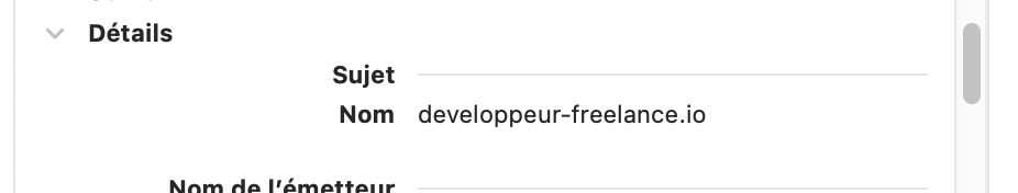 developpeur-freelance.io's certificate
